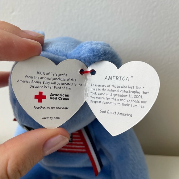 Vintage TY Beanie Baby “America” - Picture 4 of 7